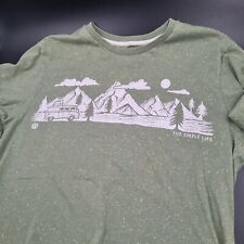 Mens Next Official Merch Volkswagen VW Camper Van T Shirt Green | Size Medium 