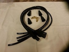 Suzuki GSX1100EX Taylor Lead Set/High Performance/Moulded Plug Caps BLACK