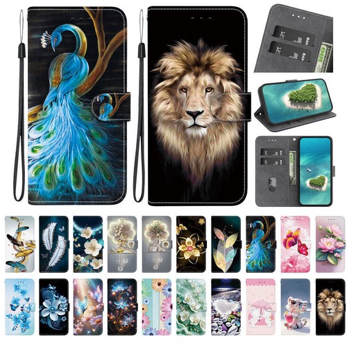 Lion feather wallet - feather, case