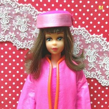 Vintage Francie Doll Outfit Bright Pink Original Mattel Set – Unused Near Mint