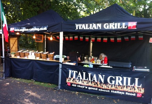 Mobile catering trailer heavy - mobile,