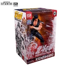 Hokuto no Ken Fist North Star Ken il Guerriero Figure x2 20cm 1:10 ABYSTILE