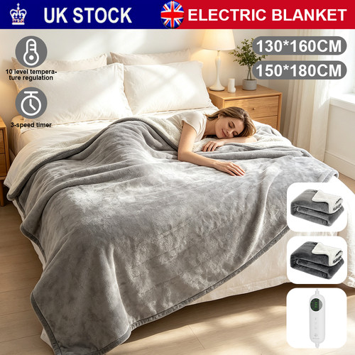 Heated electric throw blanket - electric,