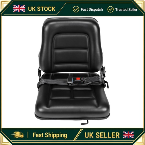 Tractor seat black folding - seat,