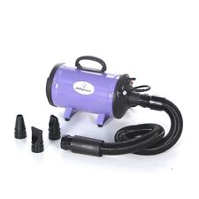 Pedigroom dog blaster pet dryer grooming hair hairdryer heater wash dry purple