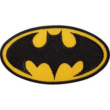 Batman Logo Embroidered Iron