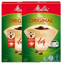 2 Packs of Melitta 40 Coffee Filter Papers (80 Papers) size No 4 New