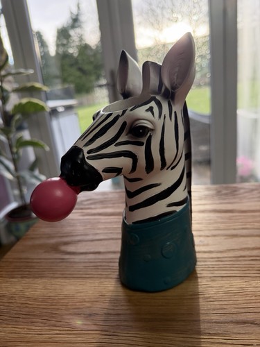 Zebra head vase planter - planter, –