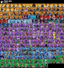 252 SKIN STACKED OG + WONDER FN ACCOUNT - ALL PLATFORMS