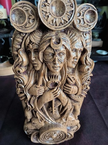 Hecate goddess statue triple - statue, ,triple