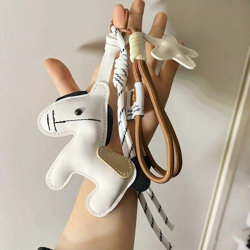 Vintage leather horse bag - vintage,