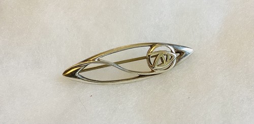 925 sterling silver - silver, brooch