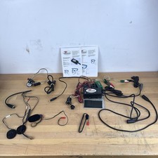 AUTOCOM Pro AVi Kit Motorcycle Audio Communication System Lot Untested As-Is