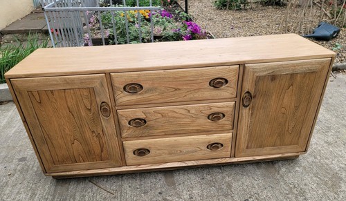 Ercol sideboard pebble windsor - sideboard,