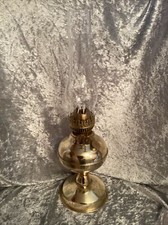 VINTAGE VERITAS BRASS OIL LAMP