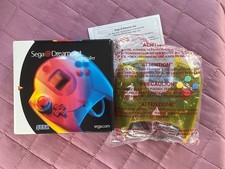 Clear Yellow Sega Dreamcast Controller USA version boxed unused 