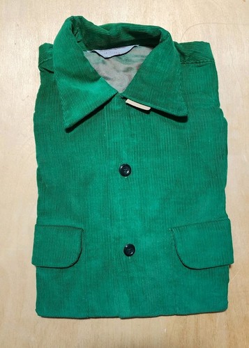 Vtg 50s loop collar corduroy - vtg,
