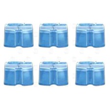 BRAUN 6 Cartucce Ricarica Liquido Stazione Pulizia Clean&Charge Clean&Renew