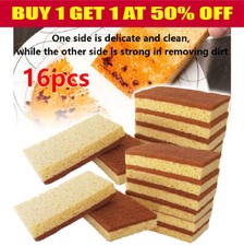 16pcs Eco-friendly Plastic Free Kitchen Sponge 100% Biodegradable Compostable