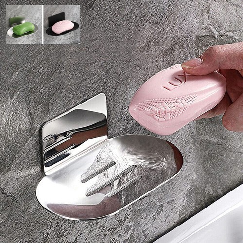 Adhesive soap dish bath - soap,