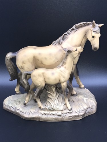 Porcelain horse foal - porcelain,