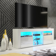 145cm White TV Unit Cabinet |