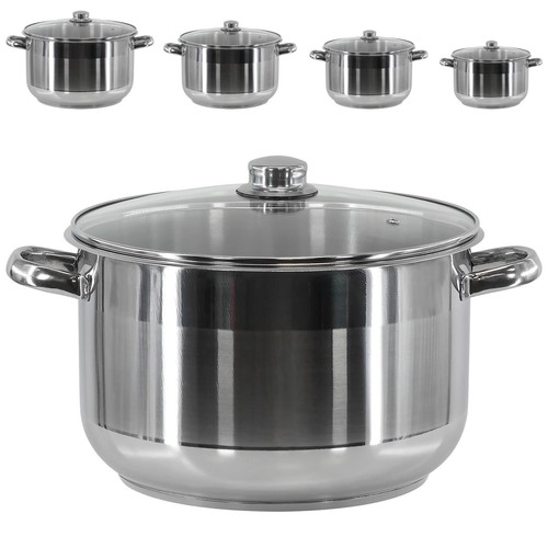 Stainless steel casserole - stainless,