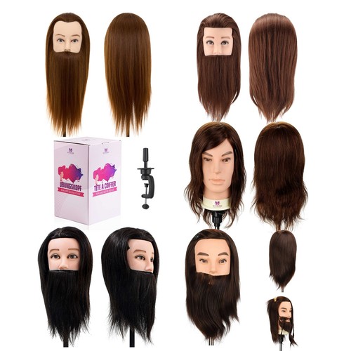 100 real human hair male - real,