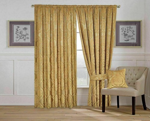 Luxury jacquard curtain - luxury, pair