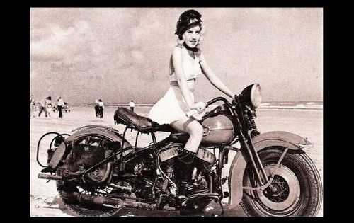 Vintage harley davidson - vintage,