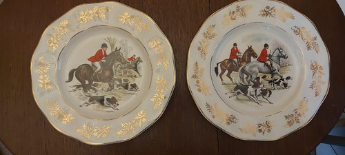 Ironstone plates horse - ironstone, “horse