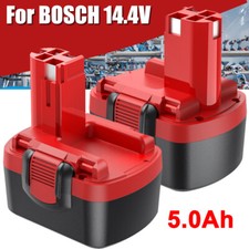 2x 14.4V 5.0Ah Ni-MH Battery for Bosch PSR1440 BAT040 AHS41 GLI14.4V GSB14.4VE-2