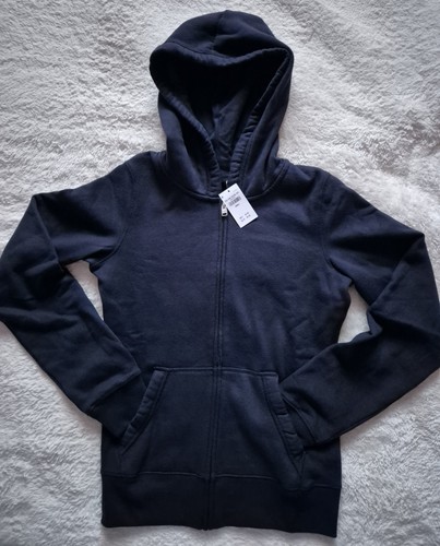 Hollister navy blue - blue, zip-up