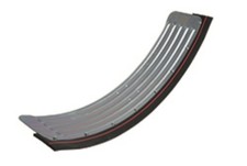 34″ Curved Squeegee, Red Line Yard Scraper, No Handle