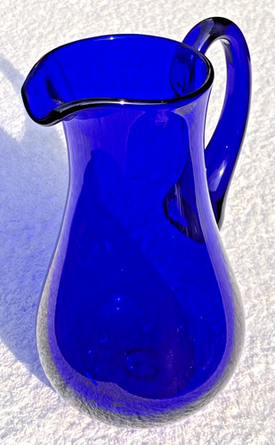 Bristol blue glass hand - bristol,