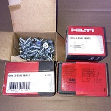 400 Hilti X-ENK 16 S12 16mm  Steel Fixing Nails Nail Gun 41503 DX400B DX450