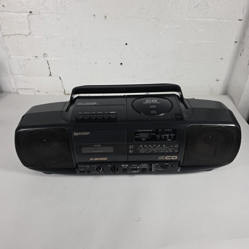 Sharp cd5 stereo radio - qt-cd5, cd
