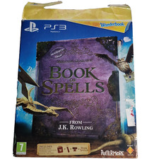 Harry Potter Wonderbook Book Of Spells PS3 Move Controller Camera Bundle Game