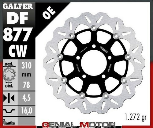 Galfer front brake - front, disc