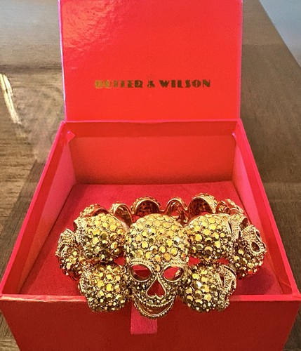 Butler wilson gold crystal - &,