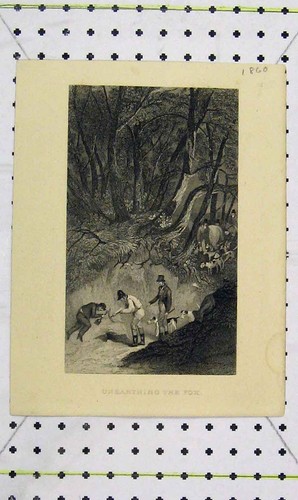 Original old antique - old, print
