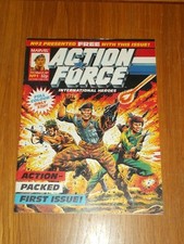 ACTION FORCE #1 MARCH 7TH 1987 BRITISH WEEKLY COMIC HIGH GRADE
