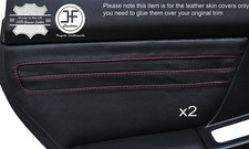 RED STICH 2X REAR DOOR CARD