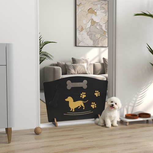 Wooden dog stopper - wooden,