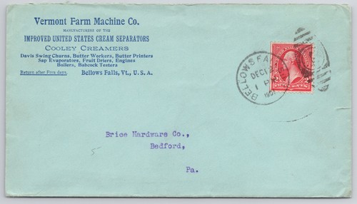 1901 vermont farm machine - 1901, co