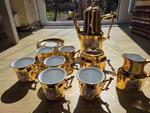 Vintage bavarian gold lustre - gold,