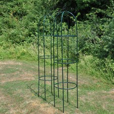 Outdoor Garden Metal Obelisk