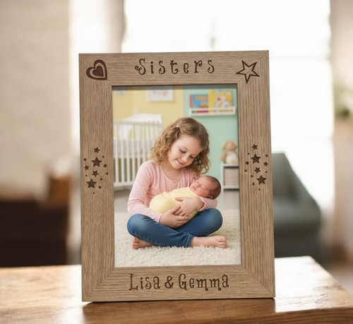 Sisters photo frame - photo,