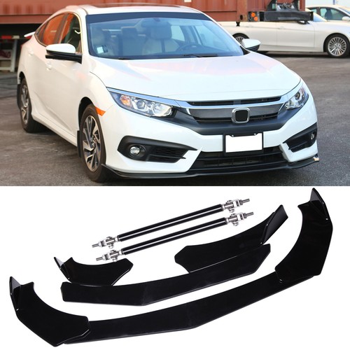 Gloss black front bumper - gloss,