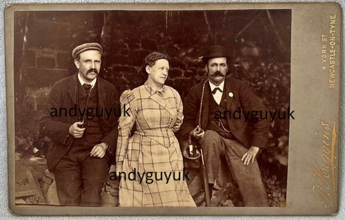Cabinet card men churchwarden - cabinet,
